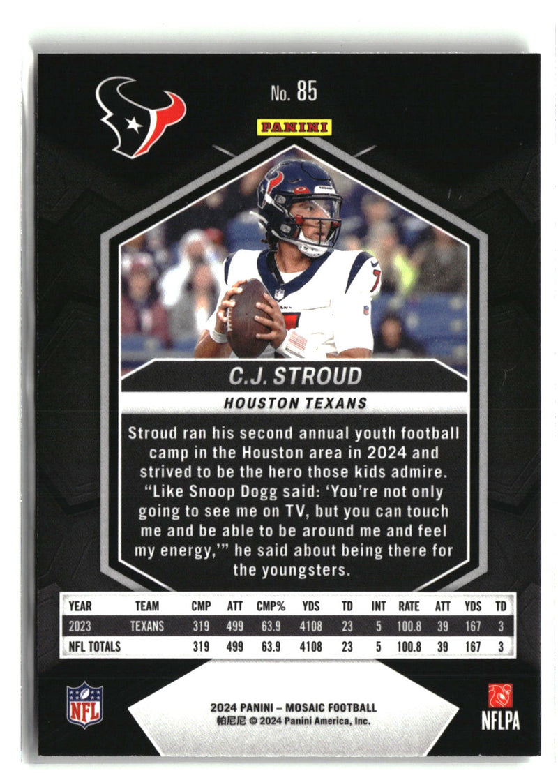 2024 Panini Mosaic #85 C.J. Stroud-2