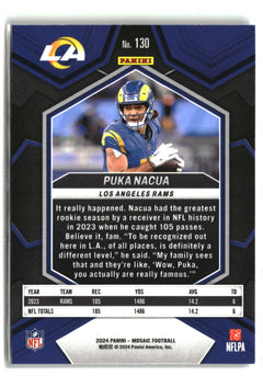 2024 Panini Mosaic #130 Puka Nacua-2