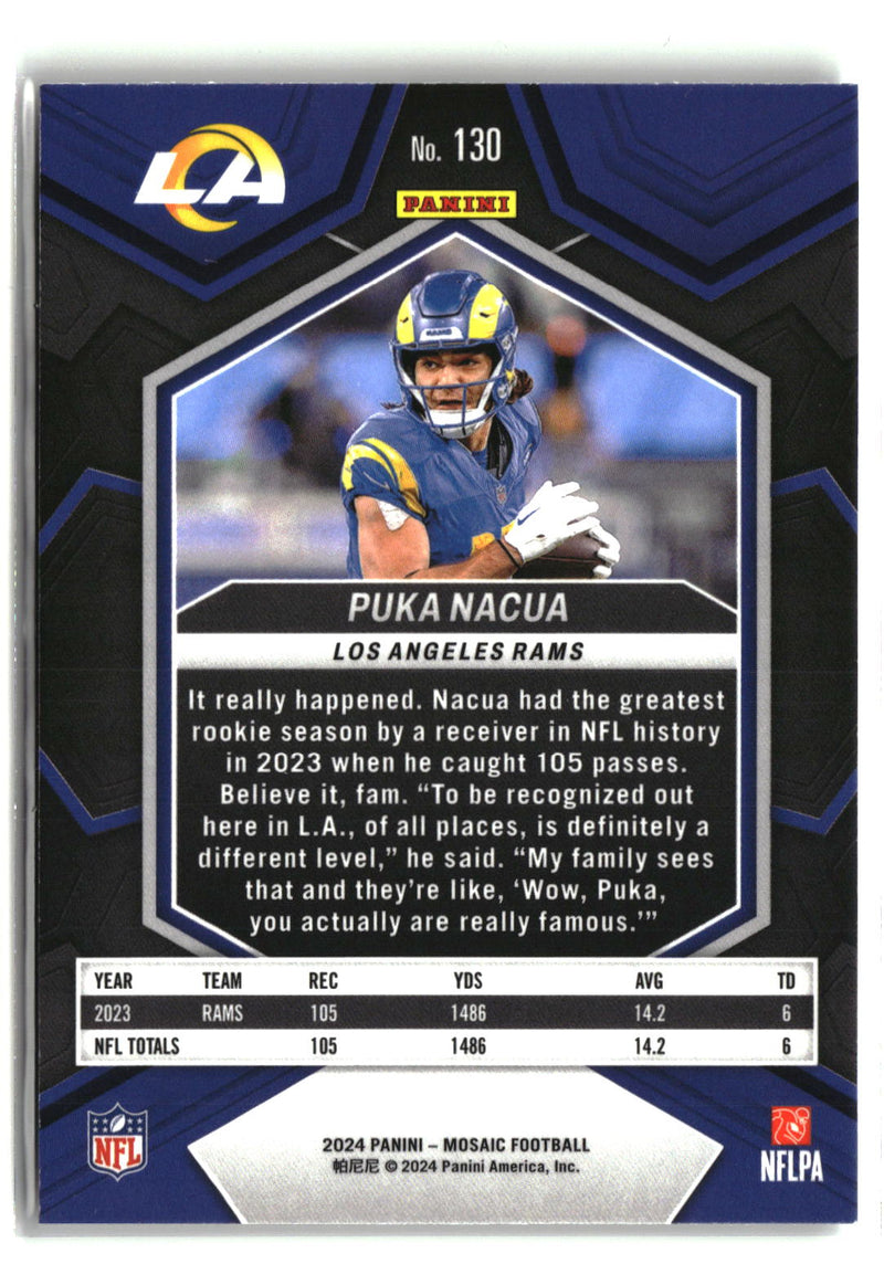 2024 Panini Mosaic #130 Puka Nacua-2