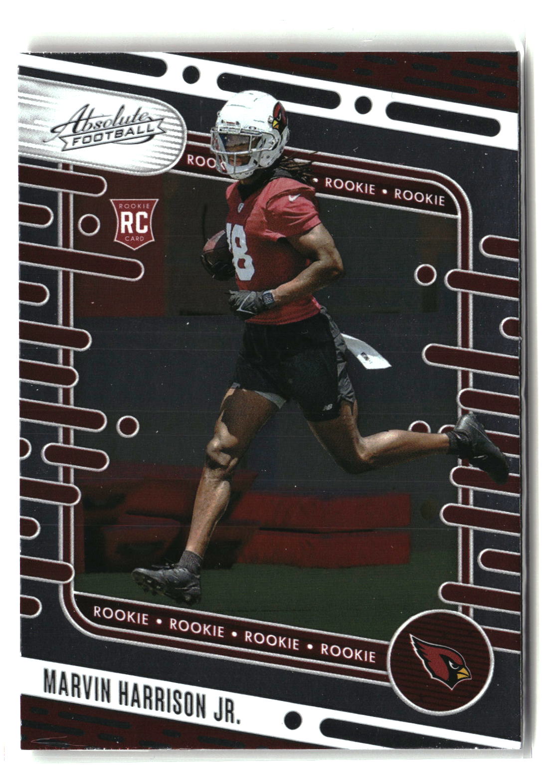 2024 Panini Absolute #104 Marvin Harrison Jr. Green-1