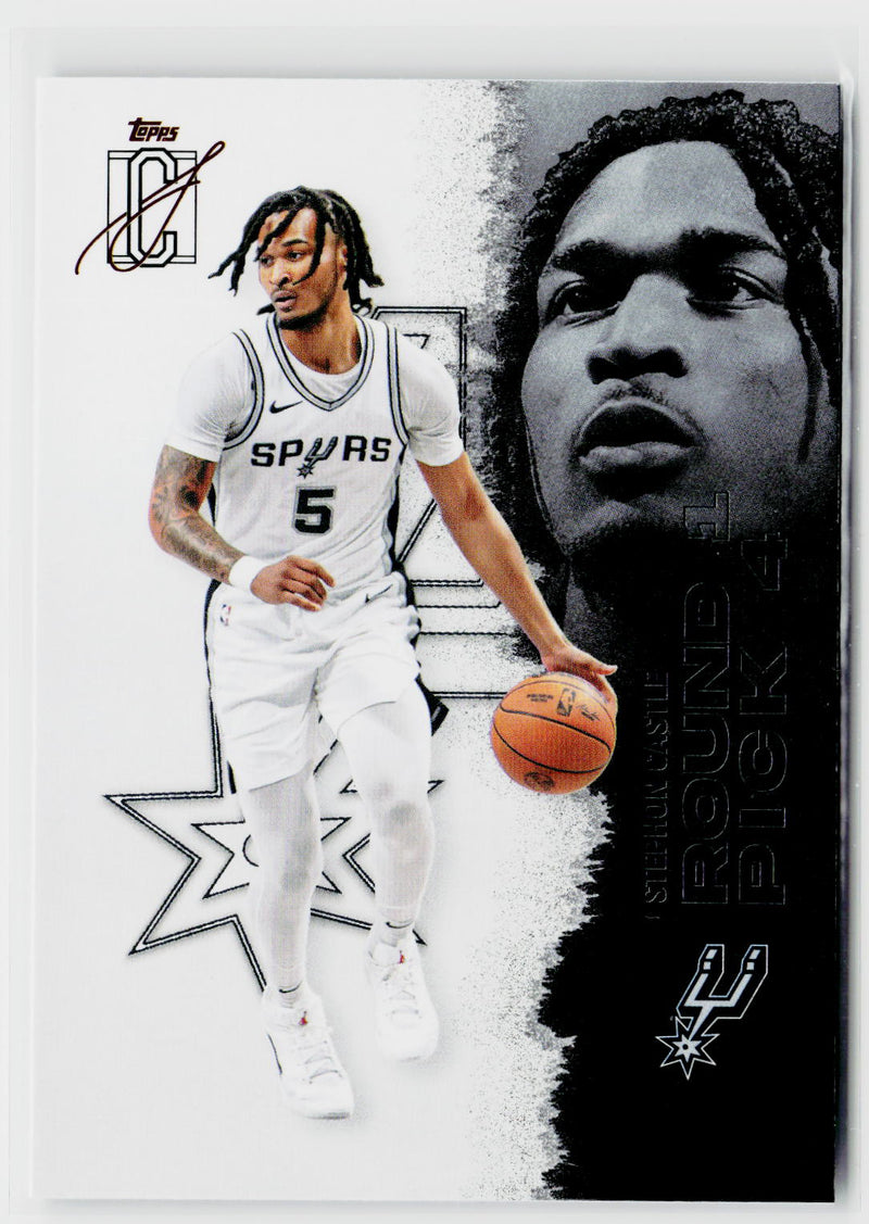 2025-26 Topps Signature Class #53 Stephon Castle-1