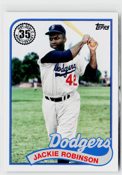 2024 Topps #89B-54 Jackie Robinson 1989 Topps Baseball 35th Series 1-1