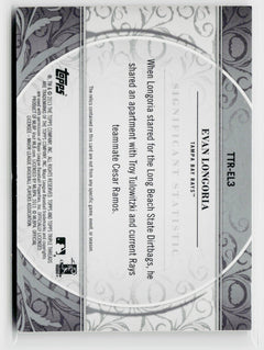 2013 Topps Triple Threads #TTR-EL3 Evan Longoria Relics 7/36-2