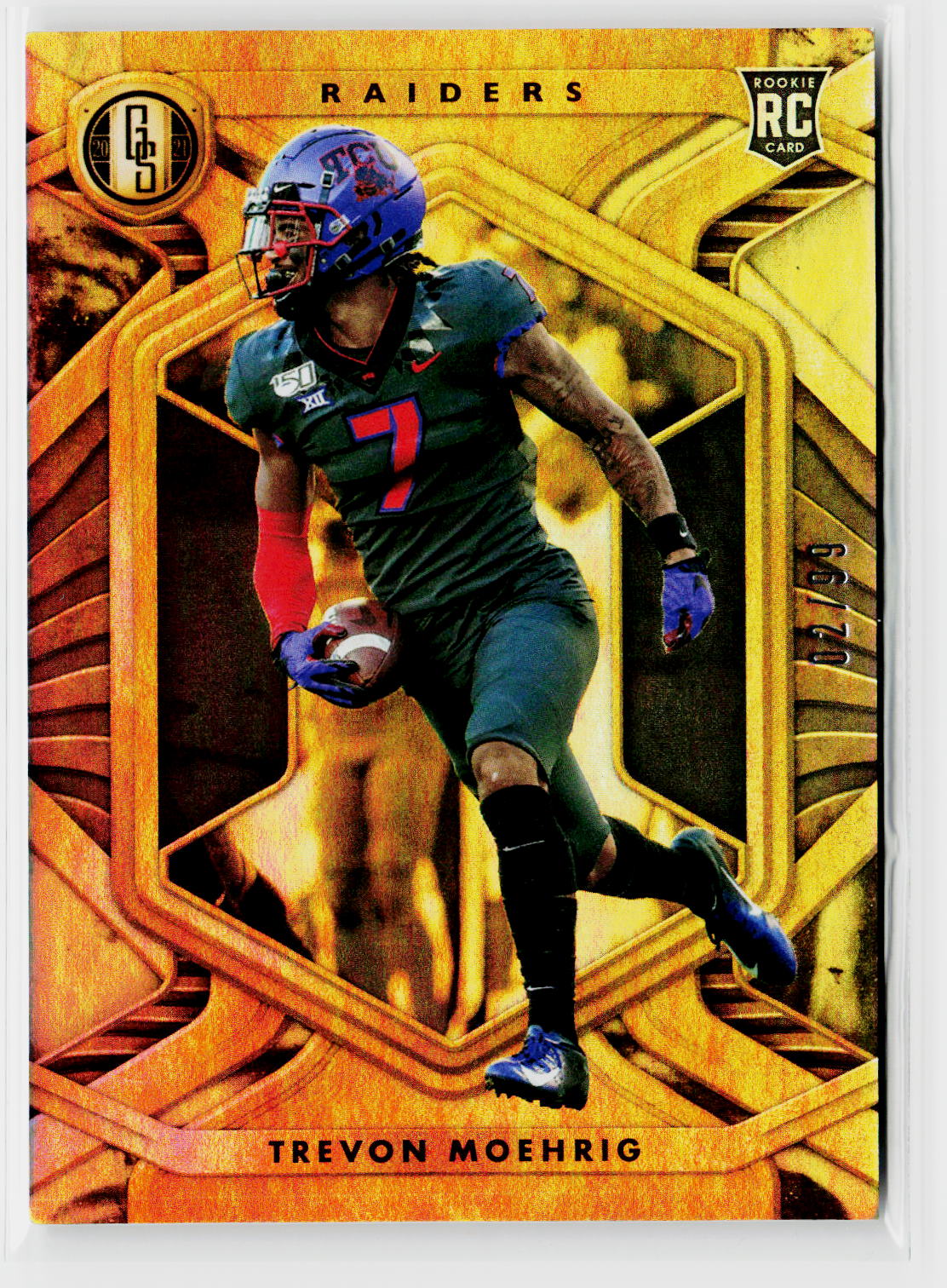 2021 Panini Gold Standard #165 Tre'von Moehrig #/99-1