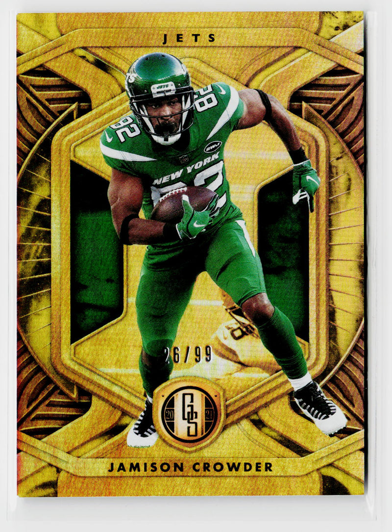 2021 Panini Gold Standard #78 Jamison Crowder #/99-1