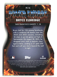 2026 Bowman #PC-16 Bryce Eldridge Power Chords-2