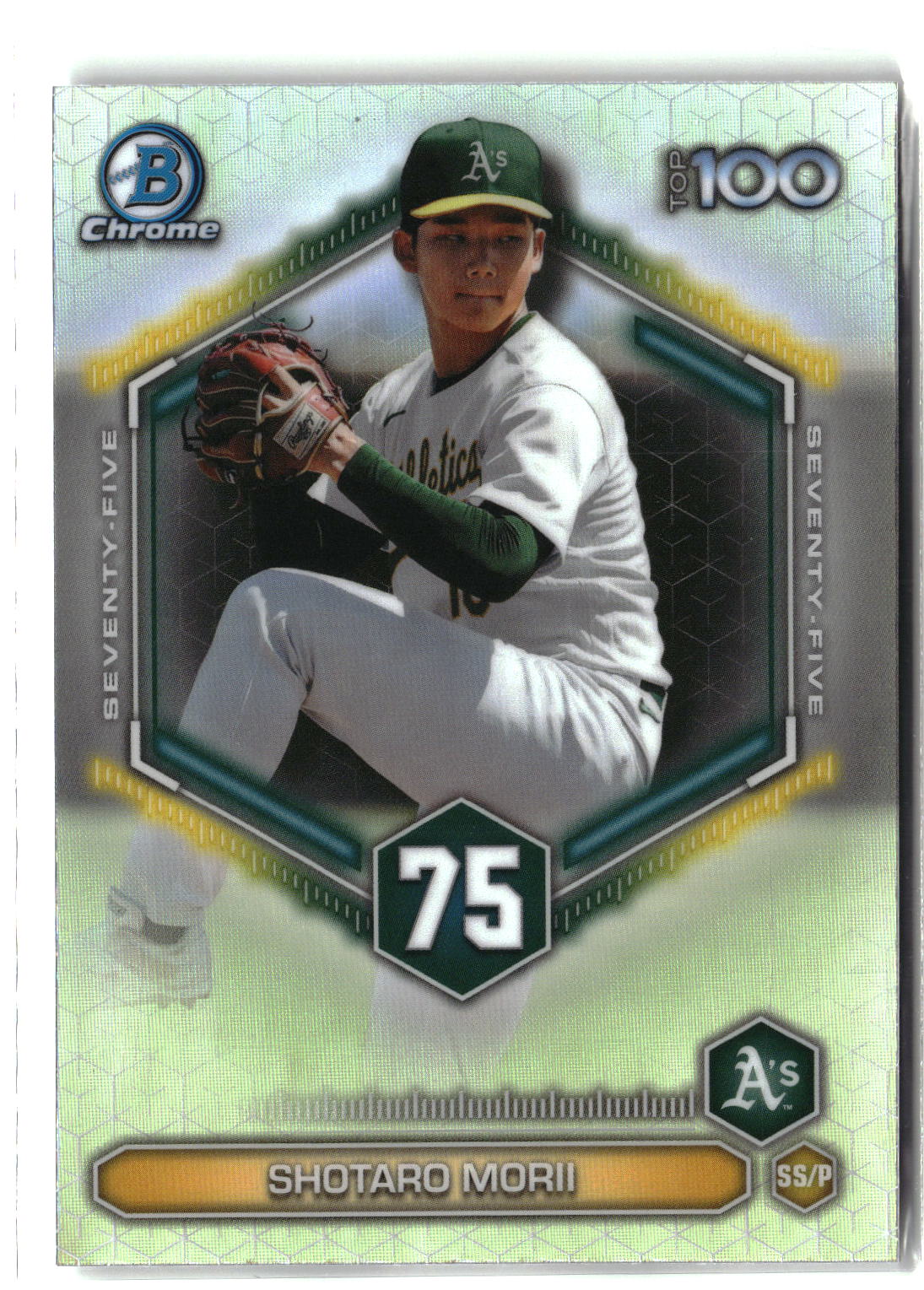 2026 Bowman #BTP-75 Shotaro Morii Bowman Scouts' Top 100-1