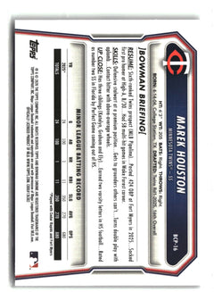 2026 Bowman #BCP-16 Marek Houston Chrome Prospects-2