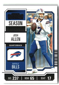 2023 Panini Contenders #11 Josh Allen Game Ticket Bronze-1