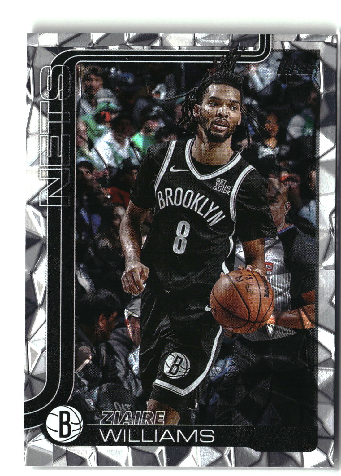 2025-26 Topps #9 Ziaire Williams Crackleboard