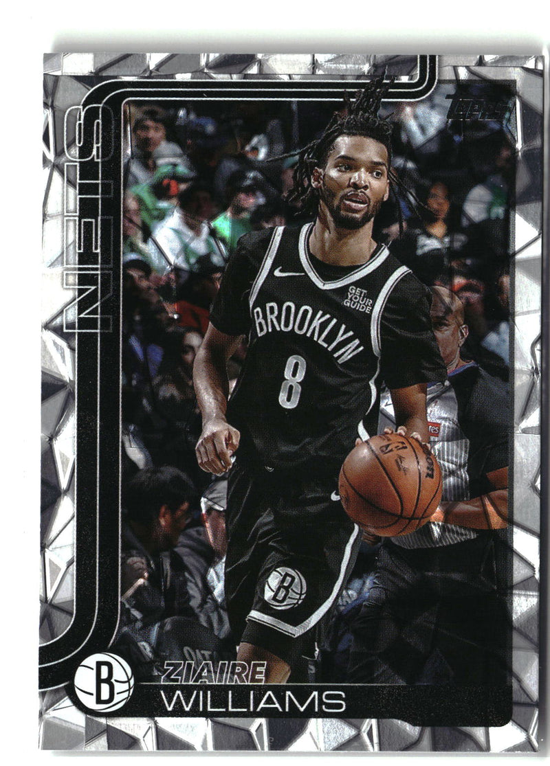2025-26 Topps #9 Ziaire Williams Crackleboard-1