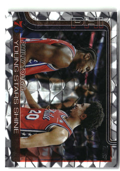 2025-26 Topps #275 Philly Tough: Young Stars Shine Crackleboard-1