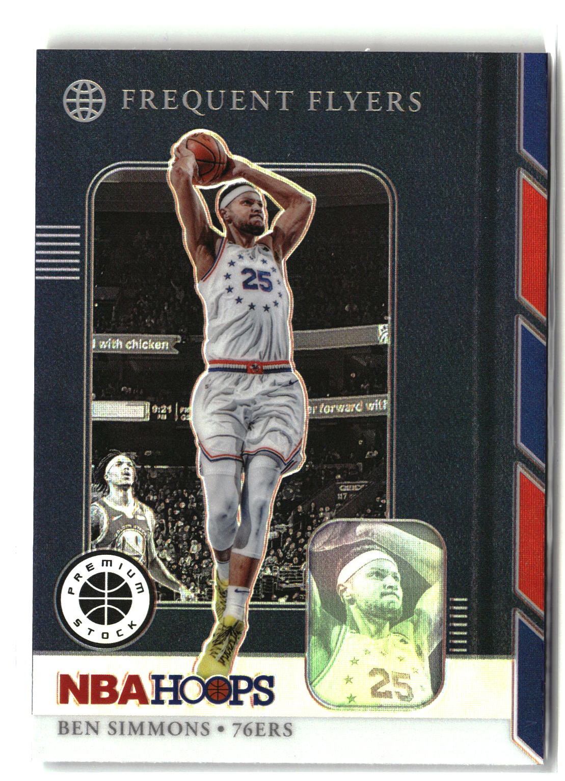 2019-20 Hoops #10 Ben Simmons Frequent Flyers