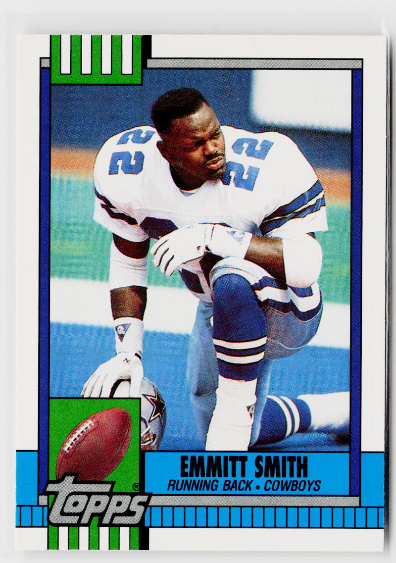 1990 Topps Traded #27T Emmitt Smith-1