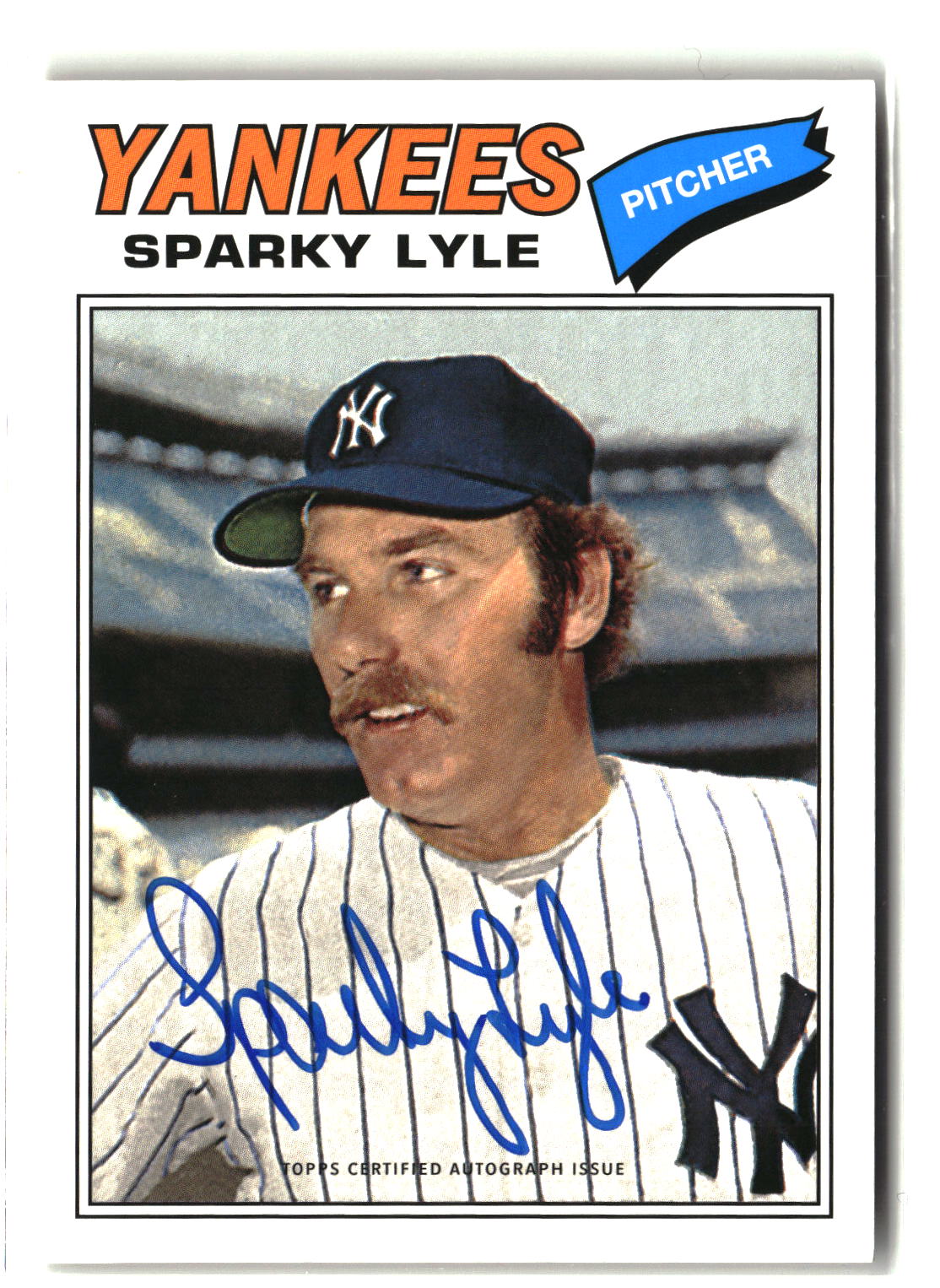 2016 Topps Archives 65th Anniversary Edition #A65-SL Sparky Lyle Autographs-1