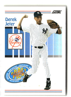 1993 Score #489 Derek Jeter-1