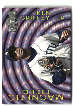 1997 Metal Universe #4 Ken Griffey Jr. Magnetic Field-1