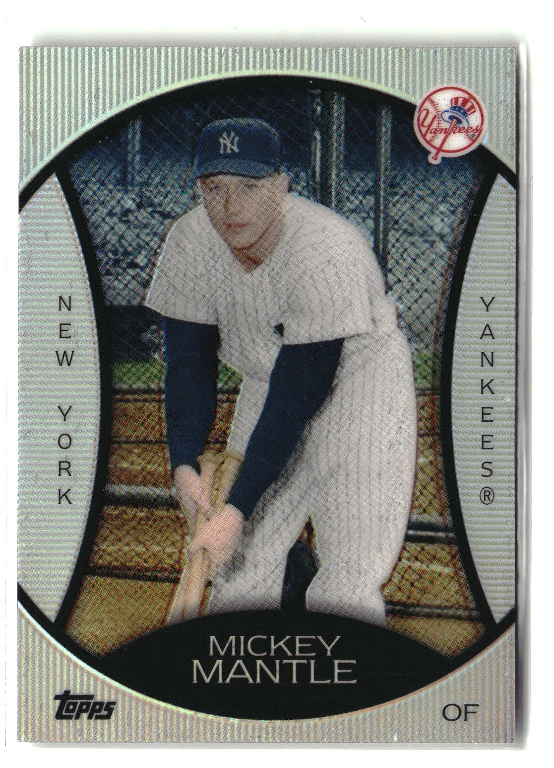 2010 Topps #PC1 Mickey Mantle Legends Platinum Chrome