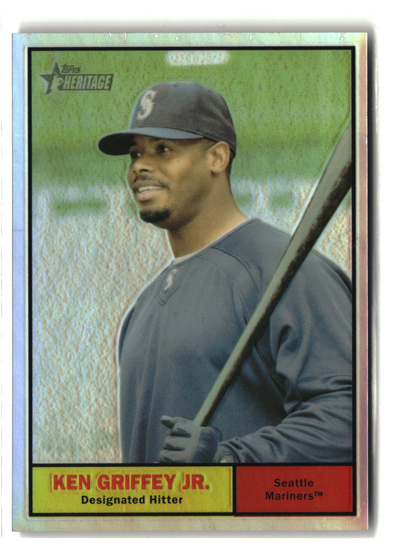 2010 Topps Heritage #430 Ken Griffey Jr. (VG Condition)-1