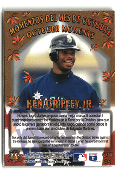 1996 Pacific Crown Collection #OM6 Ken Griffey Jr. October Moments-2