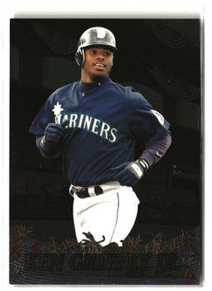 1996 Pacific Crown Collection #OM6 Ken Griffey Jr. October Moments-1