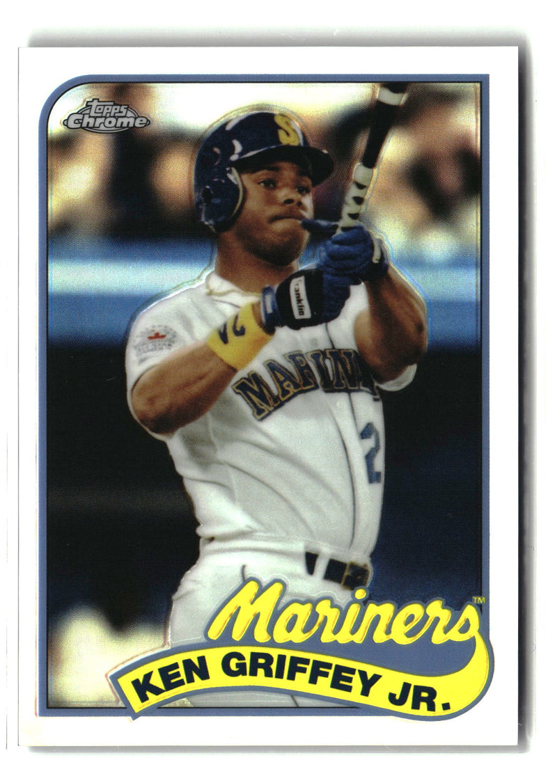 2014 Topps Chrome #89TC-KGJ Ken Griffey Jr. 1989 Topps Chrome-1