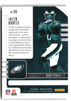 2020 Panini Absolute #145 Jalen Hurts Retail-2