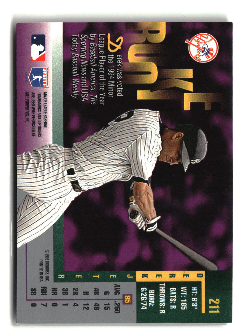 1996 Leaf #211 Derek Jeter-2
