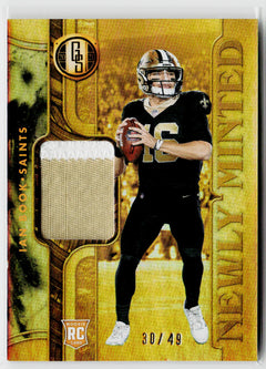 2021 Panini Gold Standard #NMM-IB Ian Book Newly Minted Memorabilia Prime #/49-1