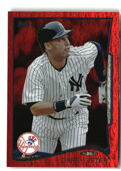 2014 Topps #200 Derek Jeter Red Foil-3