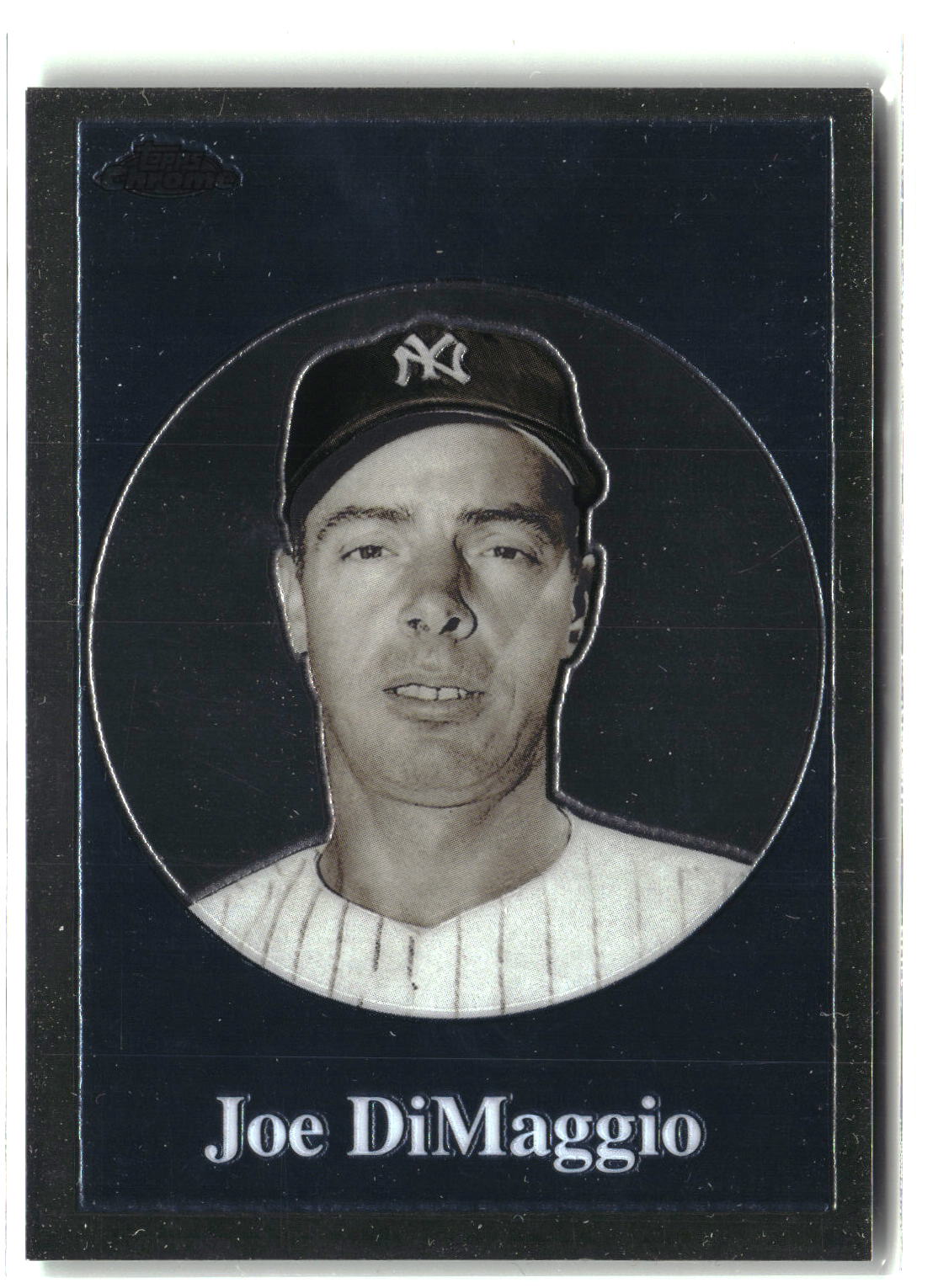 2001 Topps Chrome #BT10 Joe DiMaggio Before There Was Topps-3