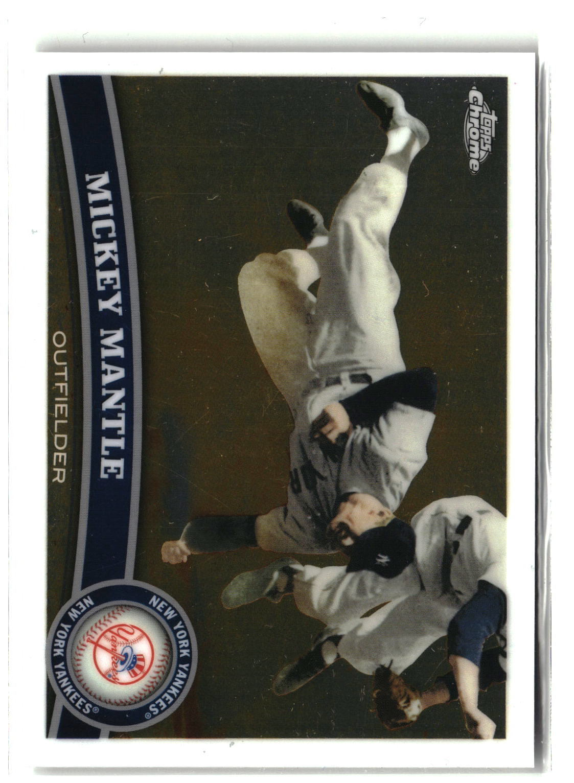 2011 Topps Chrome #7 Mickey Mantle-7