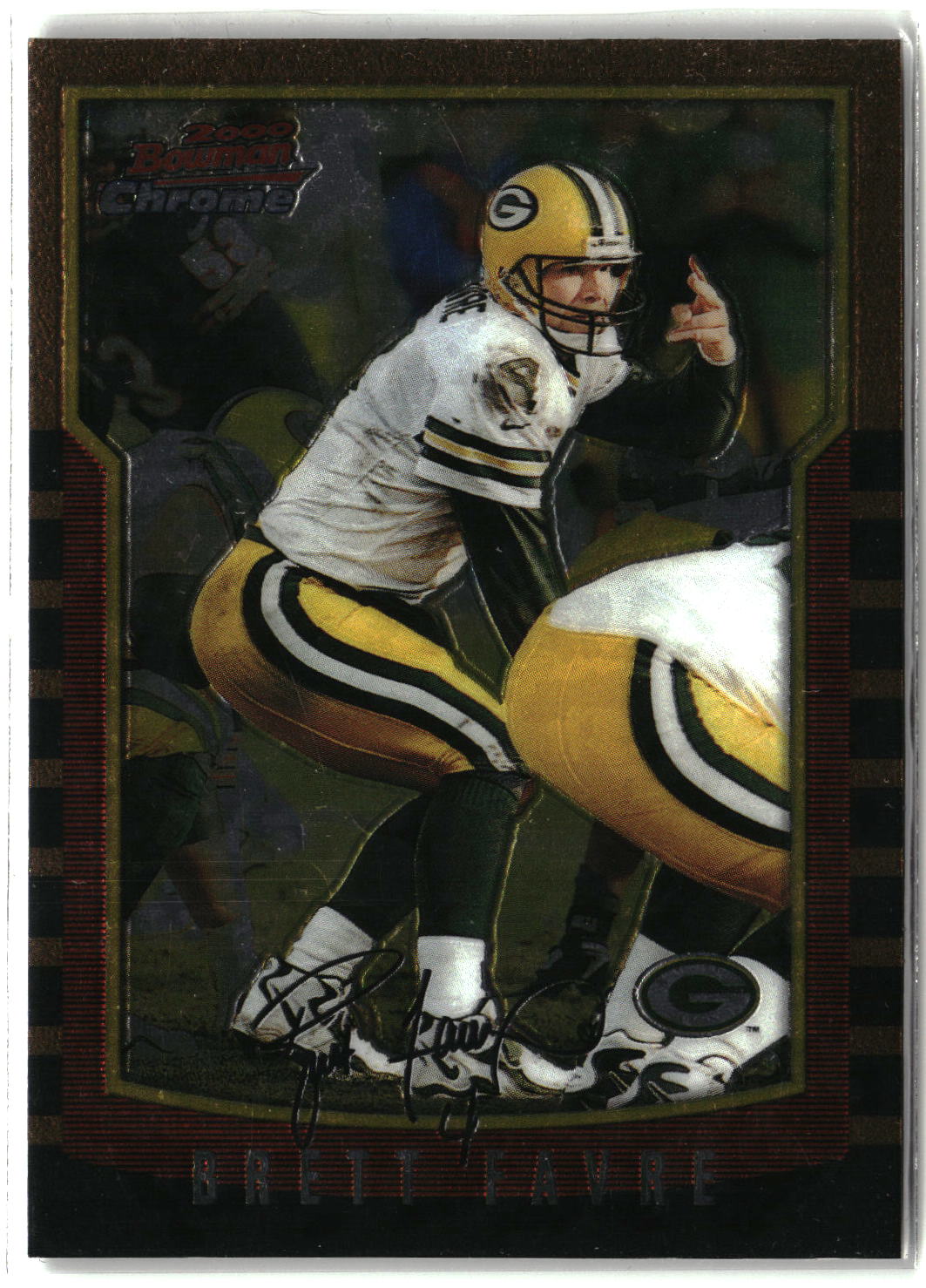 2000 Bowman Chrome #86 Brett Favre-5