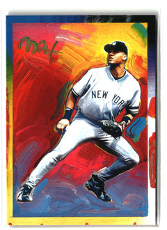 1997 Topps Gallery #PM1 Derek Jeter Peter Max-1