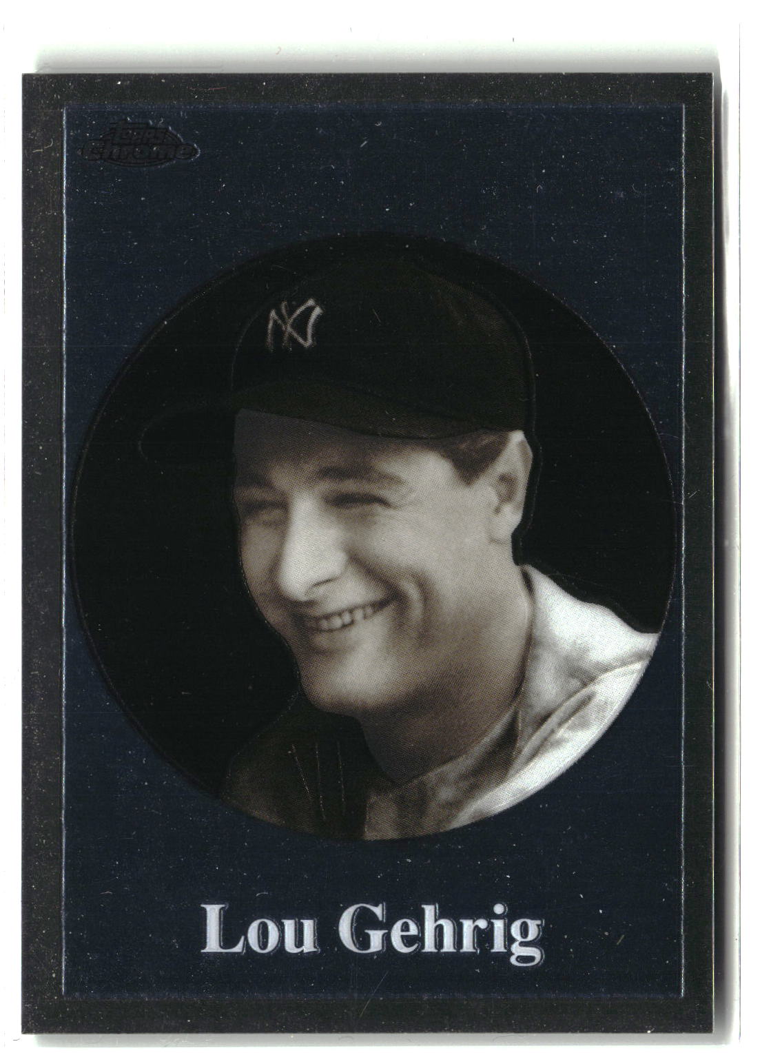 2001 Topps Chrome #BT1 Lou Gehrig Before There Was Topps-1