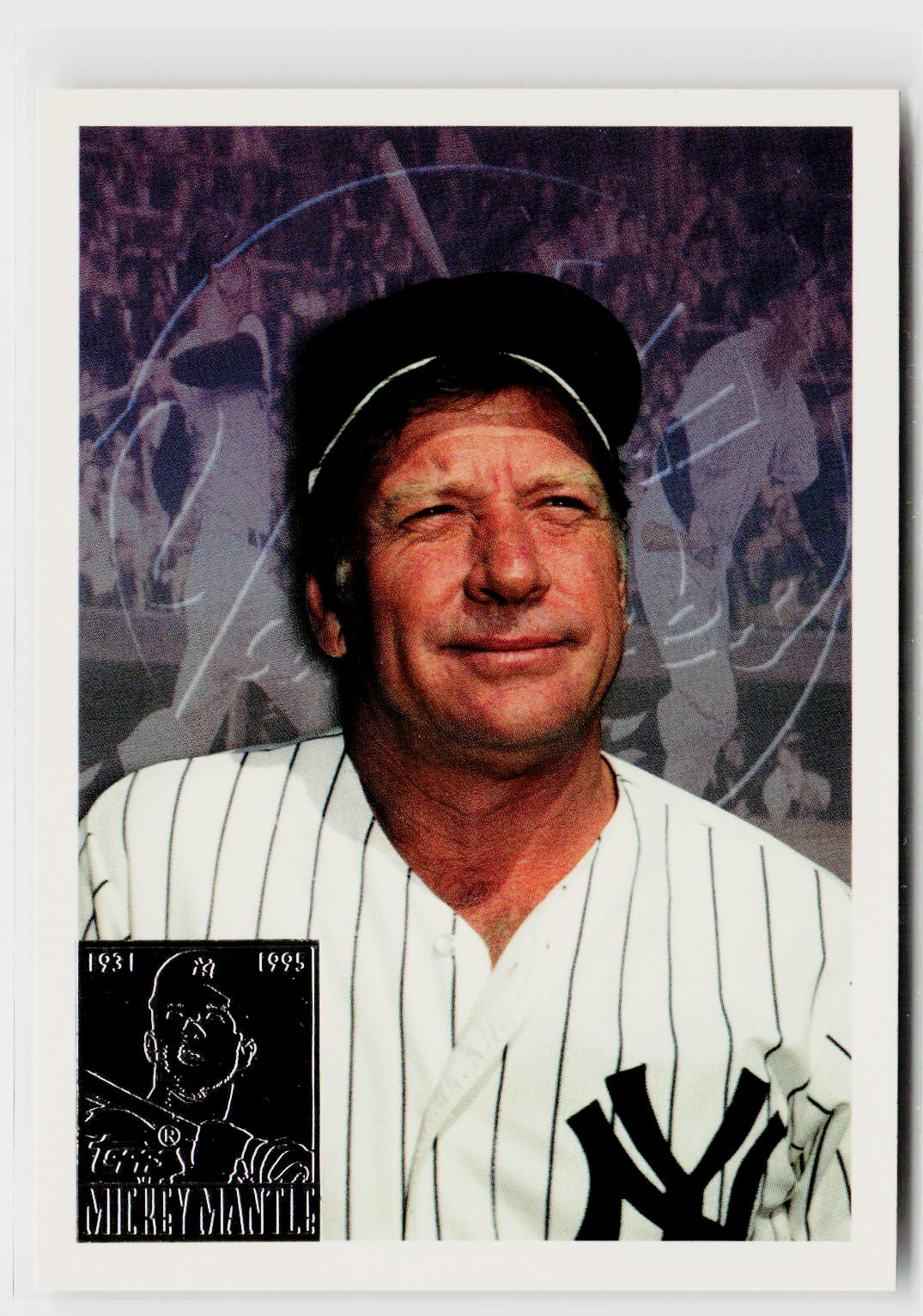 1996 Topps #7 Mickey Mantle-1