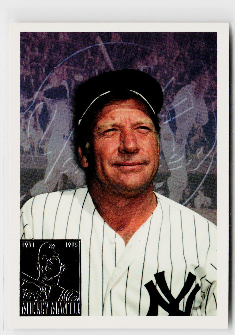 1996 Topps #7 Mickey Mantle-1