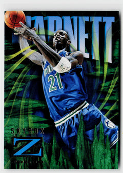 1996-97 SkyBox Z-Force #52 Kevin Garnett-1