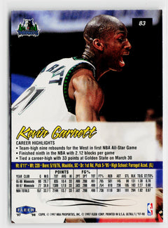 1997-98 Ultra #83 Kevin Garnett-2