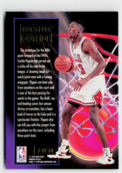 1993-94 Ultra #7 Scottie Pippen Inside Outside-2