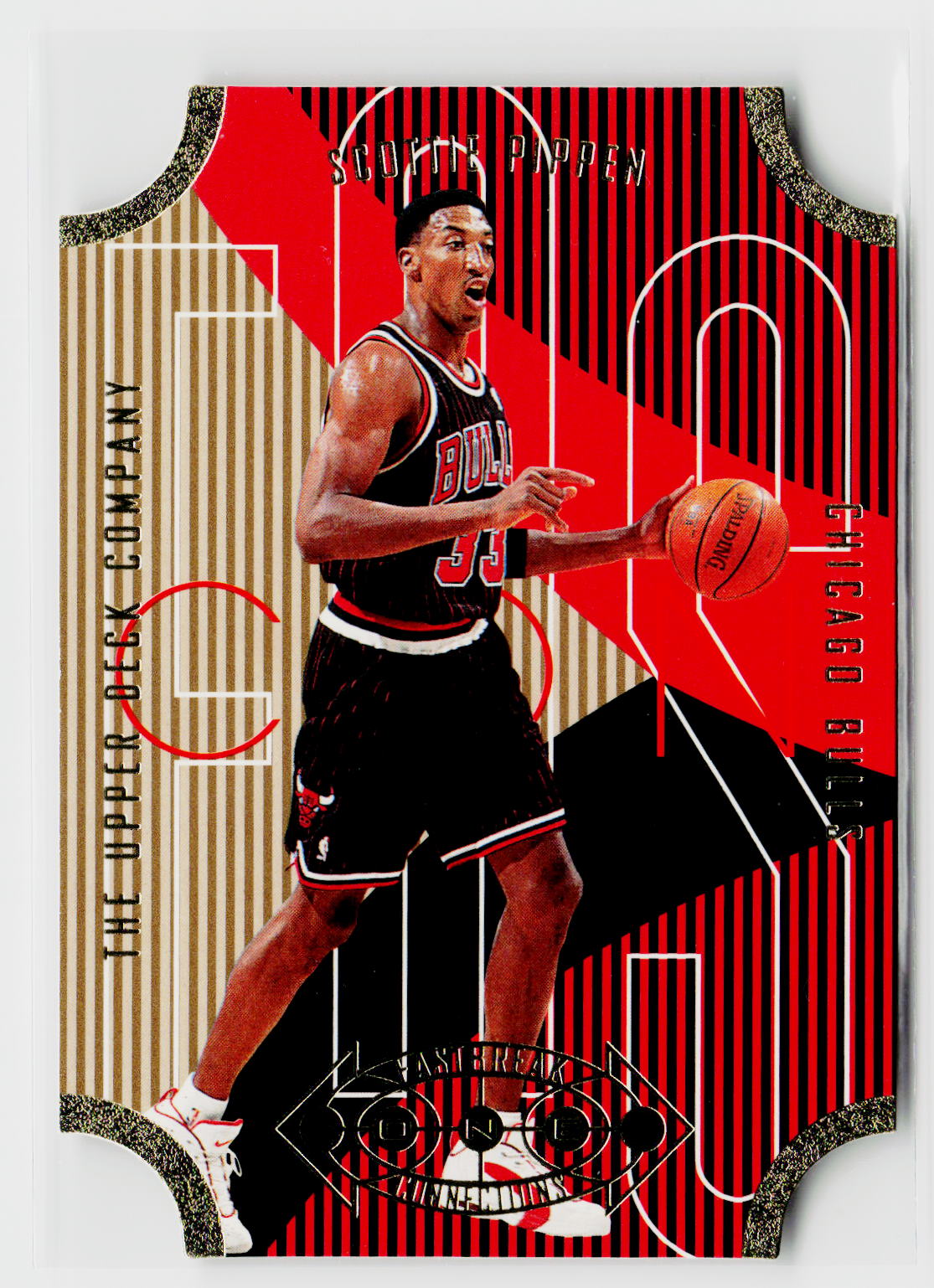 1996-97 Upper Deck #FB22 Scottie Pippen Fast Break Connections