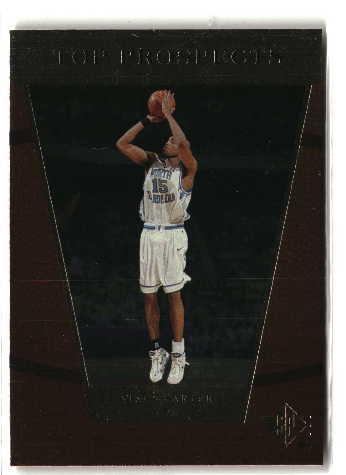 1998 SP Top Prospects #42 Vince Carter