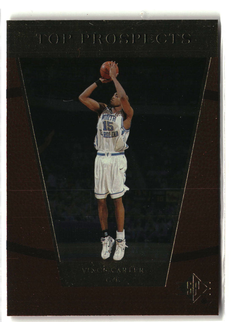 1998 SP Top Prospects #42 Vince Carter-1
