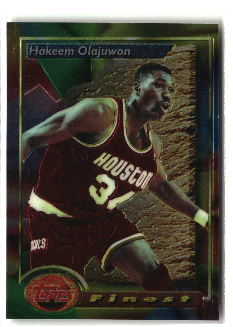1993-94 Finest #76 Hakeem Olajuwon-1