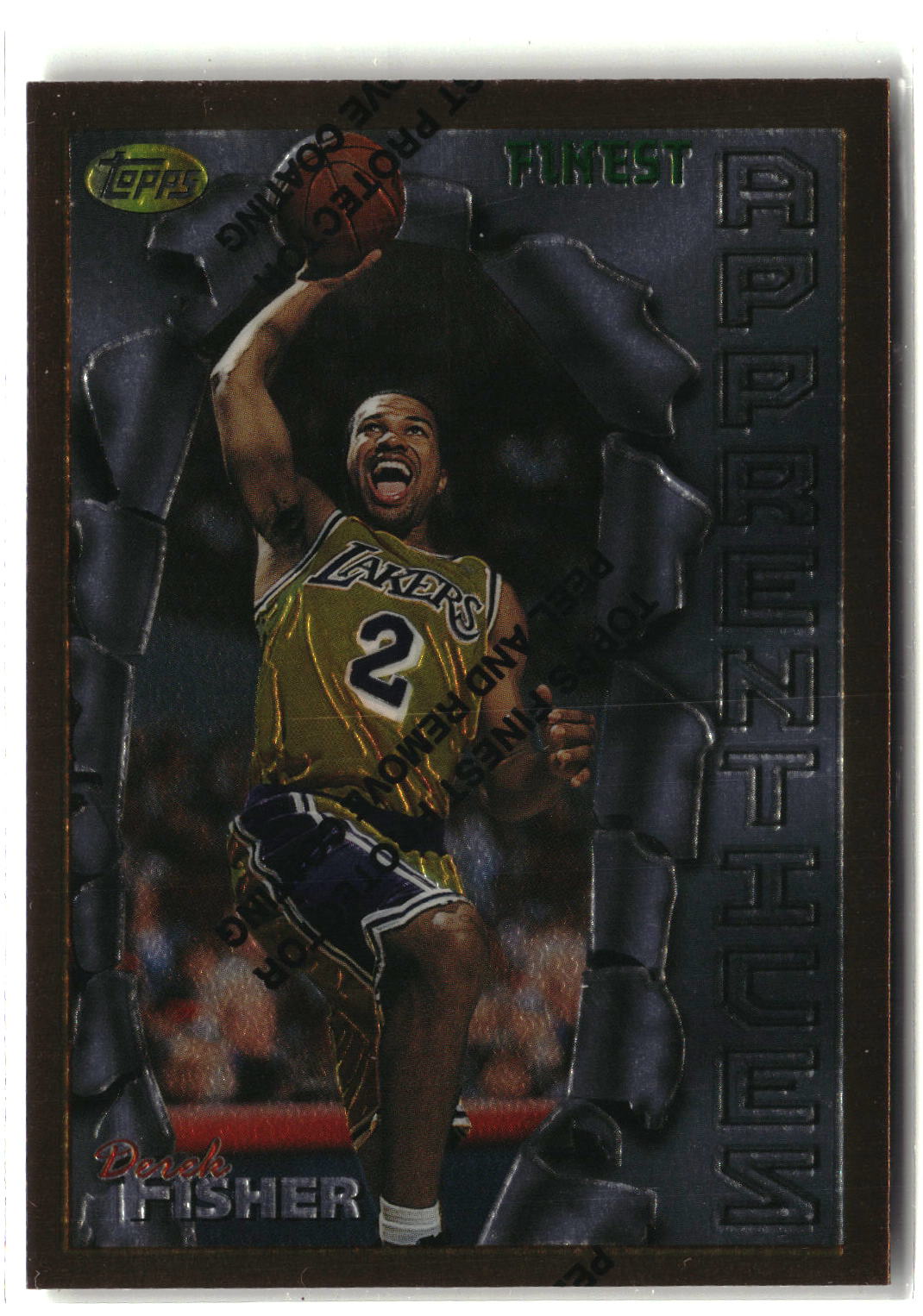1996-97 Finest #43 Derek Fisher