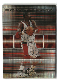 1999-00 SPx #S14 Hakeem Olajuwon SPxcitement-1