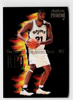 1998-99 SkyBox Premium #5 BPO Tim Duncan B.P.O.-1