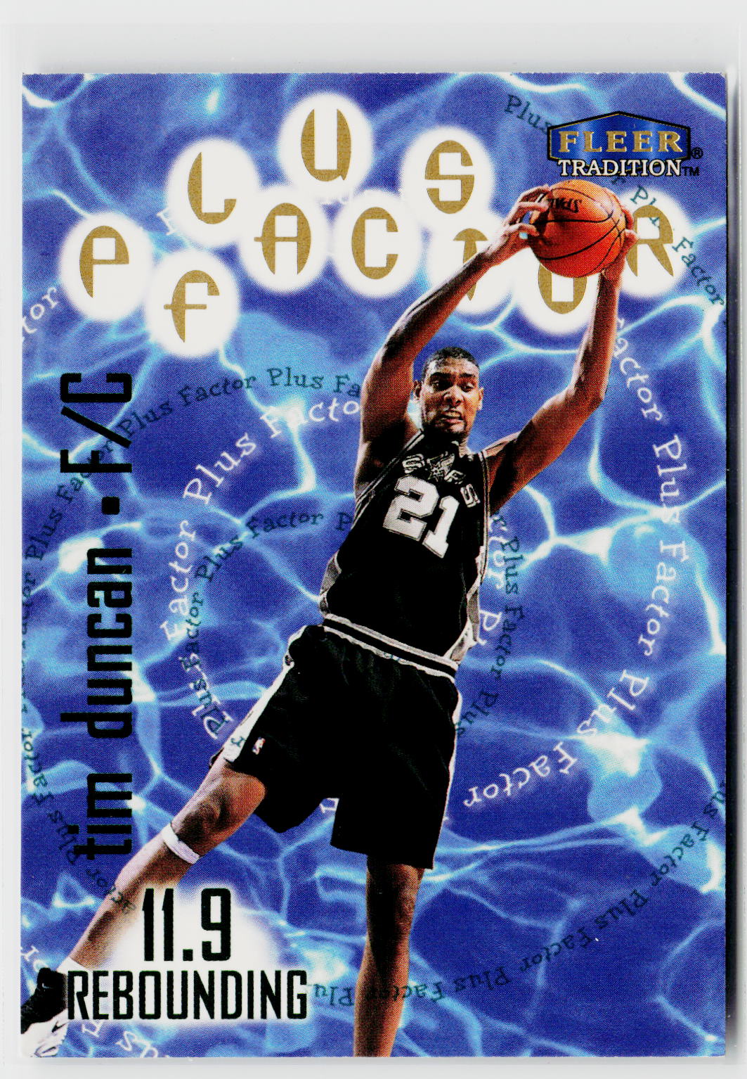 1998-99 Fleer Tradition #141 Tim Duncan