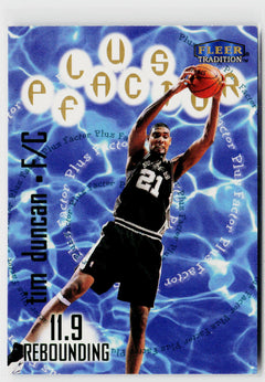 1998-99 Fleer Tradition #141 Tim Duncan-1