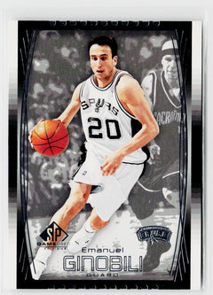 2004-05 SP Game Used #51 Manu Ginobili-1